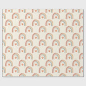 ボホモダンレインボーラッピング紙 – 水彩Ea ラッピングペーパー (フラット)