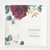 ボホモダンレッドローズウォーター色サマー結婚ズ (正面)