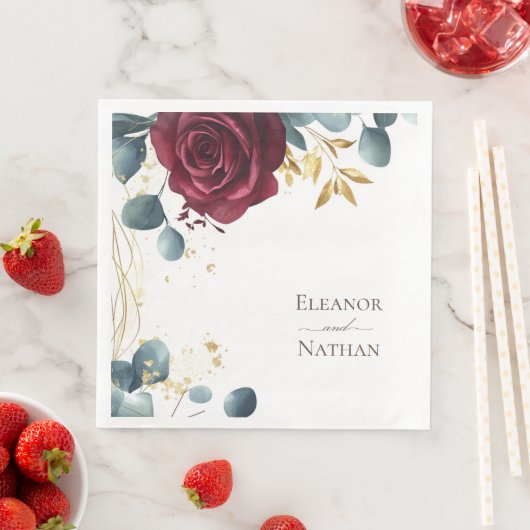 ボホモダンレッドローズウォーター色サマー結婚ズ (インサイチュ)