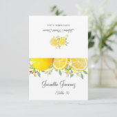 ボホモダンレモンサマー結婚ズ座席表 招待状 (スタンド正面)