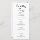 ボホモダンワイルドフラワー庭園の結婚式 (裏面)