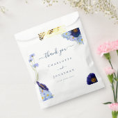 ボホモダンワイルドフラワー結婚の感謝 フェイバーバッグ (封をした状態)