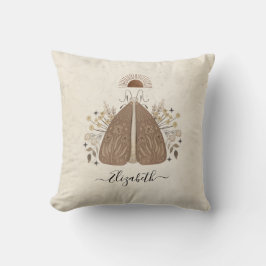 ボホモダンヴィンテージバタフライモス装飾用クッション クッション