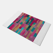 ボホモダンー数々のカラー幾何学芸術 ドアマット (アングル)