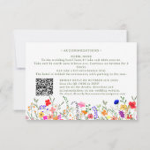 ボホモダンー明るい野結婚花詳細 招待状 (裏面)