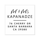 ボホモダンー未来ミセスの結婚差出人住所 セルフインキングスタンプ (デザイン)