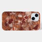 ボホモダンー焦げオレンジ蝶の刺繍 Case-Mate iPhoneケース (裏面 (横))