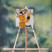 ボホモダンー私たちの初めてのクリスマスフォトカップル名 アクリルサイン (ニュートラル)