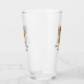 ボホモダンー私たちの初めてのクリスマスフォトカップル名 タンブラーグラス (左)