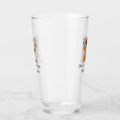 ボホモダンー私たちの初めてのクリスマスフォトカップル名 タンブラーグラス (右)