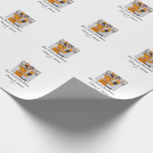 ボホモダンー私たちの初めてのクリスマスフォトカップル名 ラッピングペーパー (角)