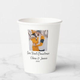 ボホモダンー私たちの初めてのクリスマスフォトカップル名 紙コップ