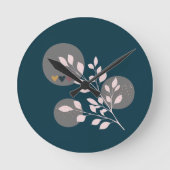 ボホモダン丸アクリル壁 ラウンド壁時計 (正面)