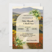 ボホモダン国イタリアン婚式 招待状 (裏面)