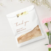 ボホモダン抽象芸術砂漠の赤ちゃんシャワーありがとう フェイバーバッグ (封をした状態)