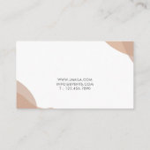 ボホモダン抽象芸術 名刺 (裏面)