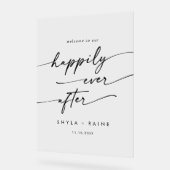 ボホモダン楽し澄んみア結婚クリル アクリルサイン (傾斜)