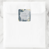 ボホモダン水彩抽象芸術枝 スクエアシール (バッグ)