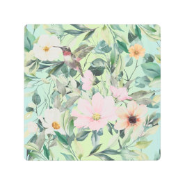 ボホモダン水彩野草 メタルプリント