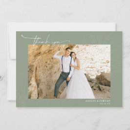 ボホモダン砂漠 | シンプルス結婚ペッ感謝していト サンキューカード