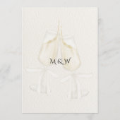 ボホモダン素朴エレガントな結婚式 メニュー (裏面)