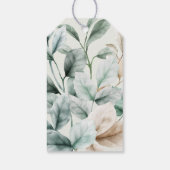 ボホモダン緑離れ子シャワー ギフトタグ (裏面)