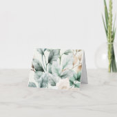 ボホモダン緑離れ子シャワー サンキューカード (裏面)