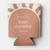 ボホモダン自然レインボーベビーシャワー 缶クーラー (正面)