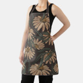 ボホモダン花の柄 エプロン (インサイチュ)