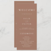 ボホモチャムースエレガントミニマ結婚リスト プログラム (正面/裏面)