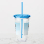 ボホモノグラムのシカ アクリルタンブラー (右)