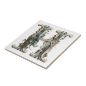 ボホモノグラムイニシャルH タイル (側面)