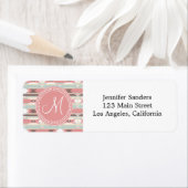 ボホモノグラム模様 ラベル (インサイチュ)