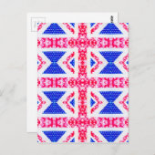 ボホユニオンジャック ポストカード (正面/裏面)