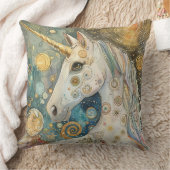 ボホユニコーンカラフル装飾用クッション クッション (ブランケット)