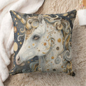 ボホユニコーン装飾用クッション クッション (ブランケット)