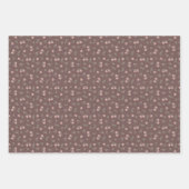 ボホユニコーン誕生日ラッピング紙シート ラッピングペーパーシート (正面3)