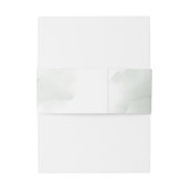 ボホユーカリ緑の枝フェイク金ゴールド枠 招待状ベリーバンド (裏面例)