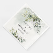 ボホユーカリ緑の枝フェイク金ゴールド (コーナー)