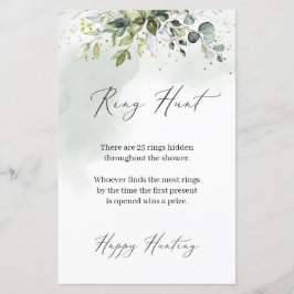 ボホユーカリ緑の葉リングや輪狩りゲーム