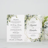 ボホユーカリ緑金ゴールド幾何学プログラム (スタンド正面)