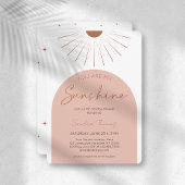 ボホユーマイサンシャインベビーシャワー招待状 招待状