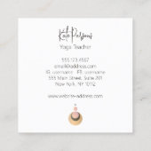 ボホヨガエネルギーヒーラーシテリア スクエア名刺 (裏面)