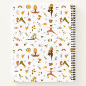 ボホヨガガガール名前をカスタムする ノートブック (裏面)