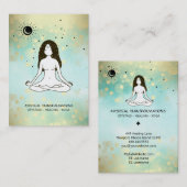 *~*ボホヨガ女神シアルムーン魔法三眼 名刺 (正面/裏面)