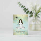 *~*ボホヨガ女神シアルムーン魔法三眼 名刺 (スタンド正面)