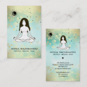 *~*ボホヨガ女神天月日三番目の目 名刺 (正面/裏面)