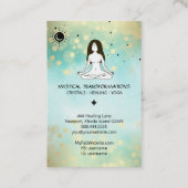 *~*ボホヨガ女神天月日三番目の目 名刺 (裏面)