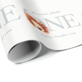 ボホライオンウォーターカラー1st誕生日パーティー ラッピングペーパー (ロールコーナー)