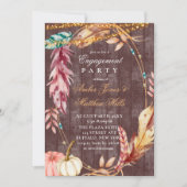 ボホライツパンプキンス婚約パーティ招待状 招待状 (正面)